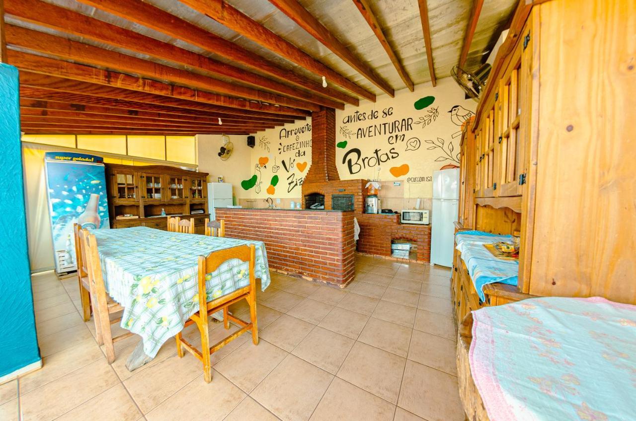 Pousada Recanto Da Vo Ziza Brotas Buitenkant foto